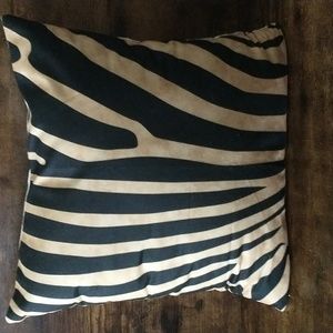 Zebra Throw Pillow